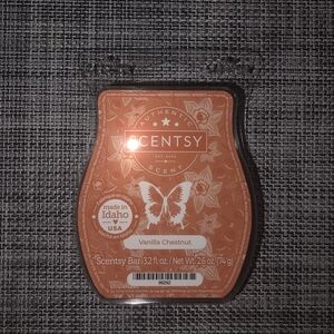3/$21 New! Scentsy Vanilla Chestnut Wax Bar